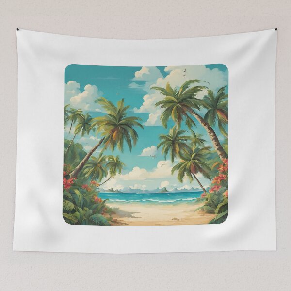 Item preview, There are always flowers for those who want to see them – Henri Matisse.  Flowers. Beach. Trees. Palm Trees designed and sold by trintae.