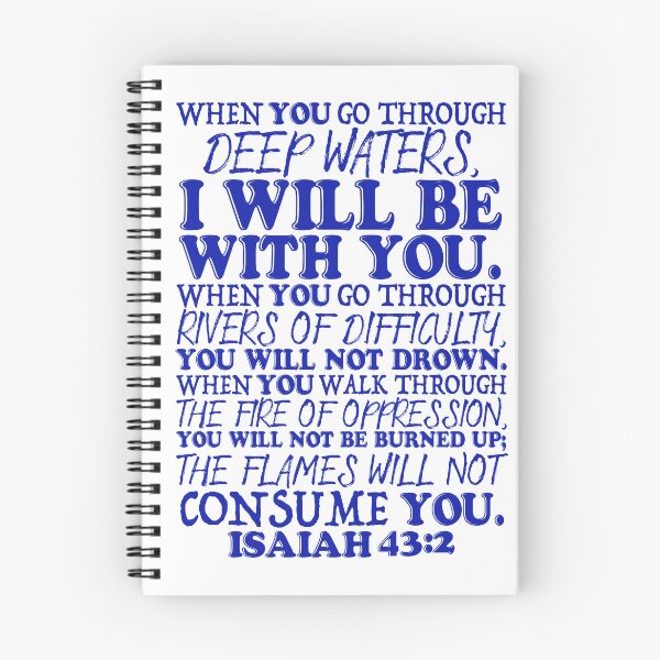 Item preview, Isaiah 43:2 I will be with you designed and sold by plushism.