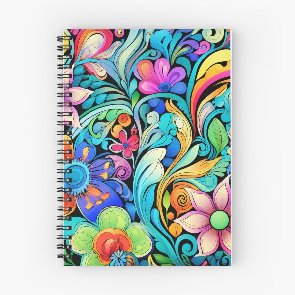 Item preview, Groovy Psychedelic Trip Hippy Flowers designed and sold by GrinGalore.