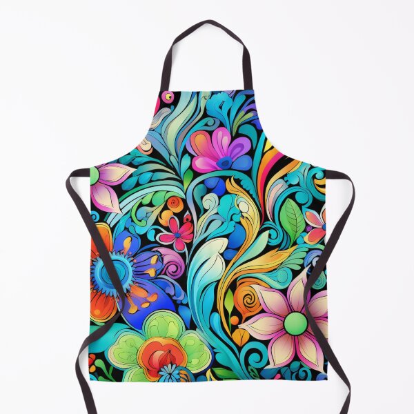 Item preview, Groovy Psychedelic Trip Hippy Flowers designed and sold by GrinGalore.