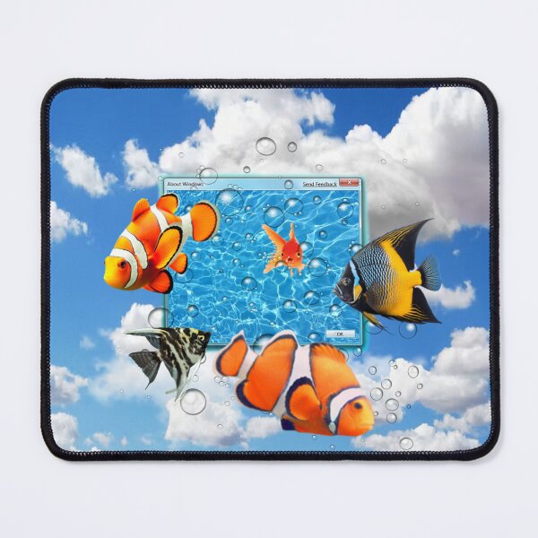 Item preview, Swimming Frutiger Aero Fish designed and sold by fish-city.