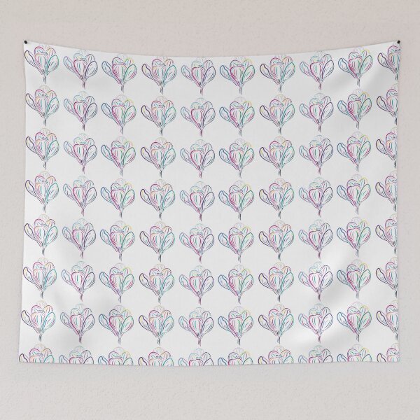Item preview, Crocus Trio - Light Background designed and sold by Onyx Swan Art.
