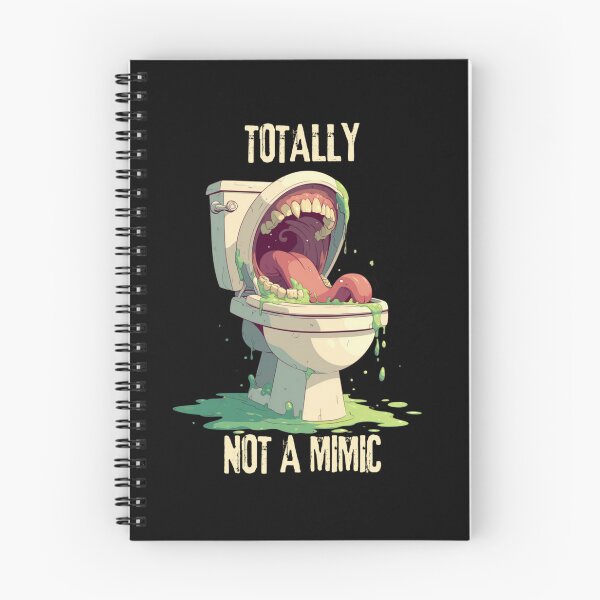 Item preview, Funny DnD Not A Mimic Toilet designed and sold by Nightarcade.