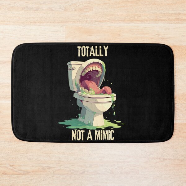 Item preview, Funny DnD Not A Mimic Toilet designed and sold by Nightarcade.