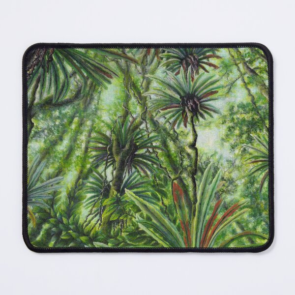 Item preview, Forest of bird's-nest ferns (Asplenium nidus) designed and sold by Anna Ratkevich.