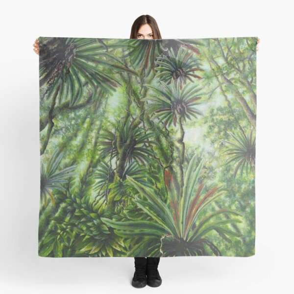 Item preview, Forest of bird's-nest ferns (Asplenium nidus) designed and sold by Anna Ratkevich.