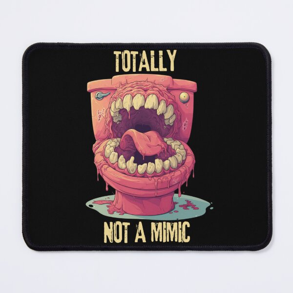 Item preview, Funny DnD Not A Mimic Toilet Ugly designed and sold by Nightarcade.