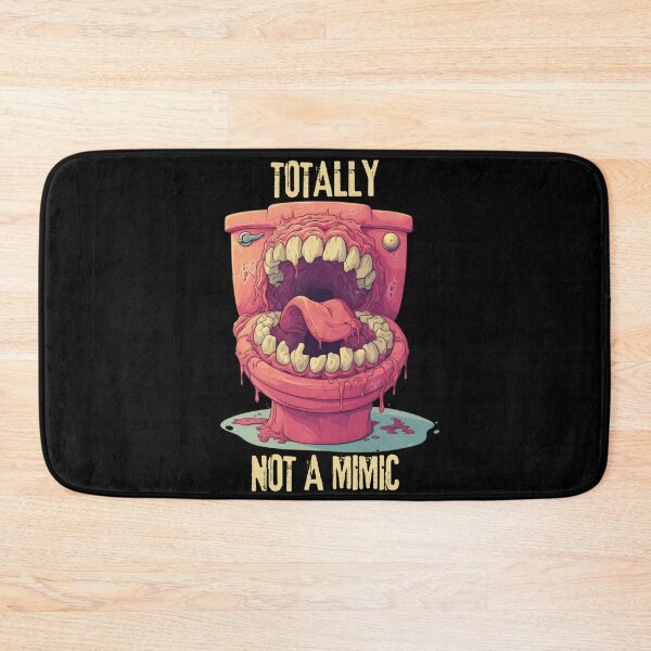 Item preview, Funny DnD Not A Mimic Toilet Ugly designed and sold by Nightarcade.