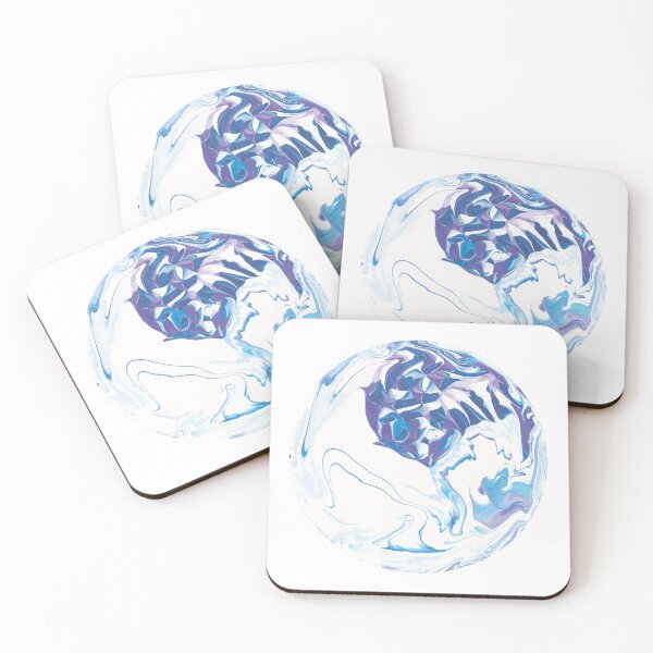 Item preview, Fluid art circle 2 designed and sold by alina-k-design.