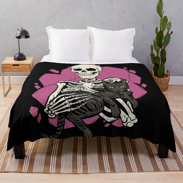 Item preview, Skulls & Cats designed and sold by BesasDesigns.