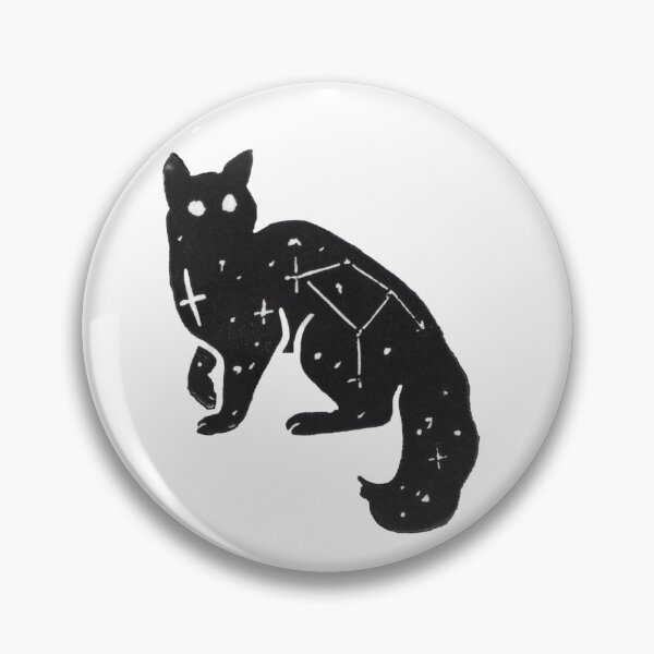Item preview, Linoprint Starry Cat designed and sold by Threeleaves.