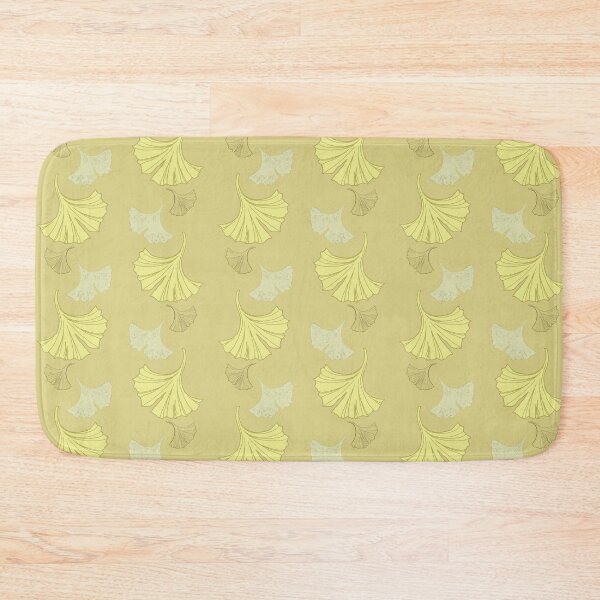 Item preview, Cascading Ginkgo on golden wheat designed and sold by LisaLeQuelenec.