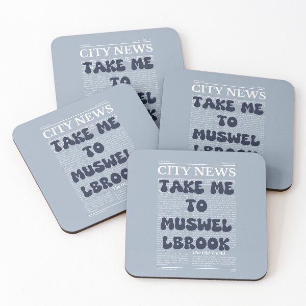 Item preview, "Take Me to Muswellbrook" – Australia, Elegant Newspaper-Style Design designed and sold by RM-Journey.