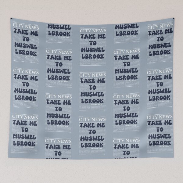 Item preview, "Take Me to Muswellbrook" – Australia, Elegant Newspaper-Style Design designed and sold by RM-Journey.