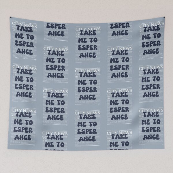 Item preview, "Take Me to Esperance" – Australia, Elegant Newspaper-Style Design designed and sold by RM-Journey.