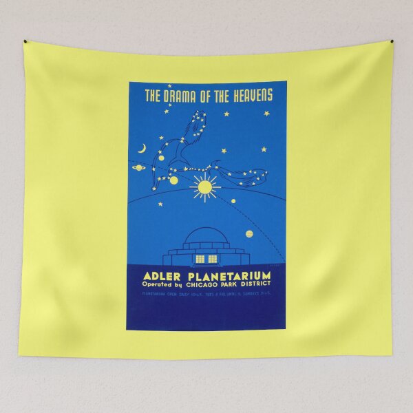 Item preview, Adler Planetarium designed and sold by WhatsOlPussycat.