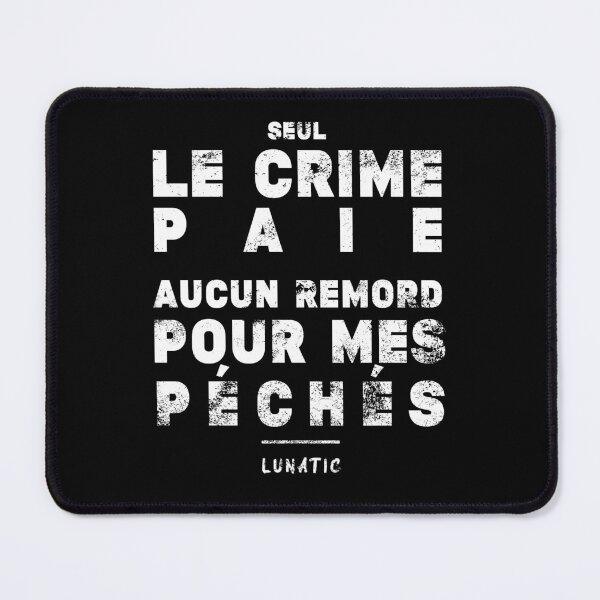 Item preview, Lunatic - Crime Pays designed and sold by Libertat.