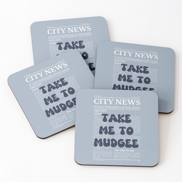Item preview, "Take Me to Mudgee" – Australia, Elegant Newspaper-Style Design designed and sold by RM-Journey.