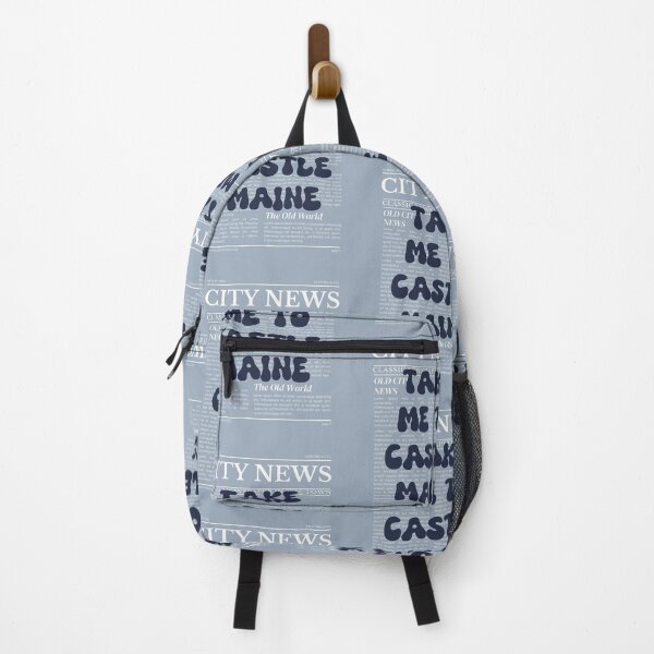 Item preview, "Take Me to Castlemaine" – Australia, Elegant Newspaper-Style Design designed and sold by RM-Journey.