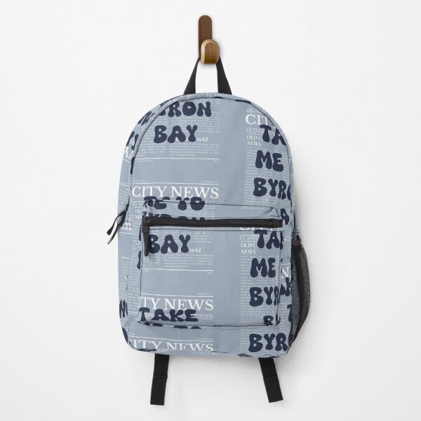 Item preview, "Take Me to Byron Bay" – Australia, Elegant Newspaper-Style Design designed and sold by RM-Journey.