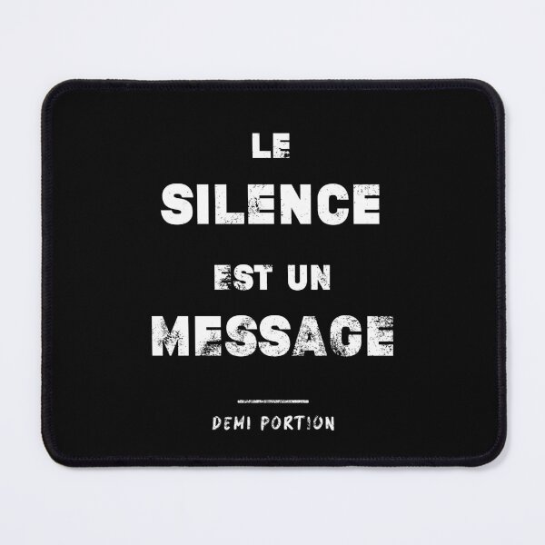 Item preview, Half Portion - Silence is a Message designed and sold by Libertat.