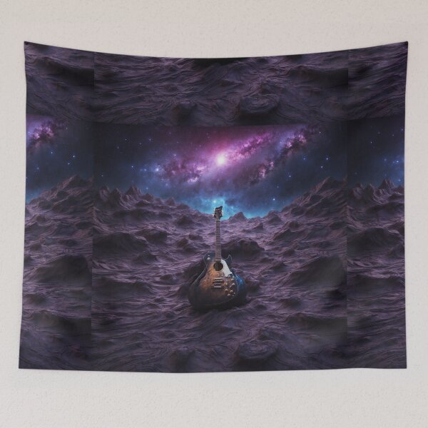 Item preview, The Guitar in Space designed and sold by TawhidCreation.