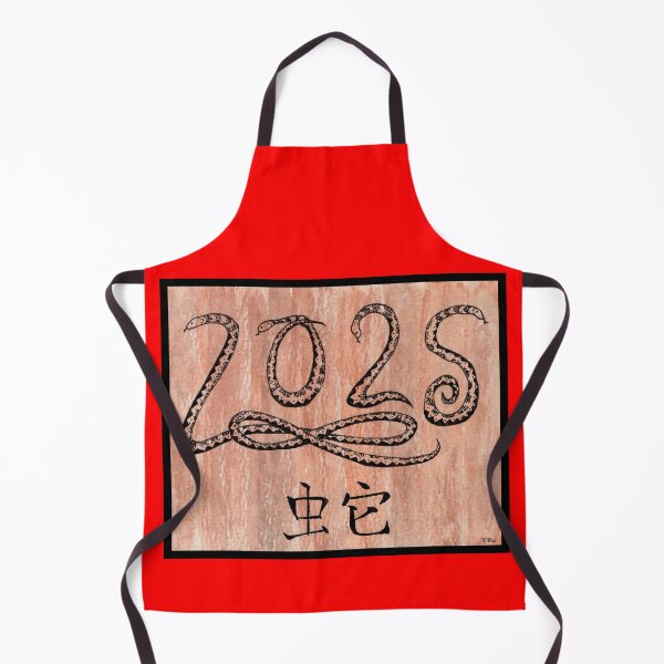 Item preview, Year of the Wood Snake 2025 Chinese Zodiac designed and sold by Tezoodle Art.