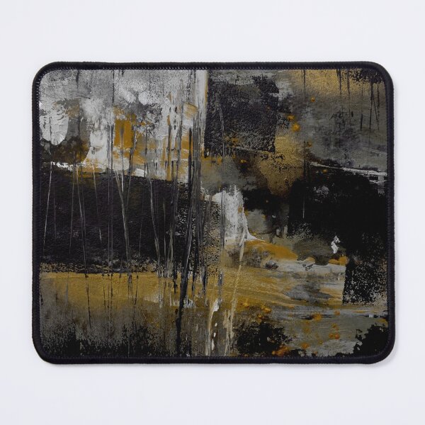 Item preview, Yellow black abstract designed and sold by ElaSzczepaniak.