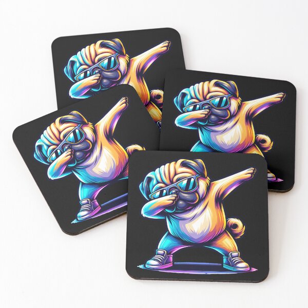 Item preview, dabbing pug designed and sold by Ultimate-Rabbit.