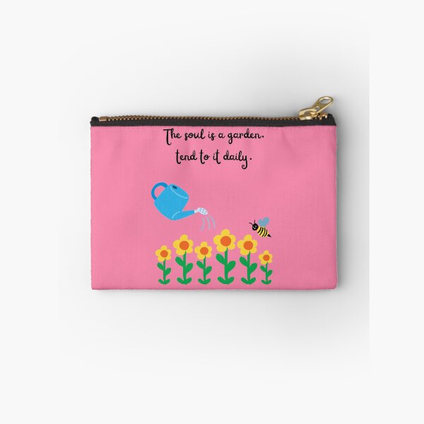 Item preview, Positive Self Care Design | Pink Background | The Soul Is A Garden, Tend To It Daily designed and sold by Mystify-.