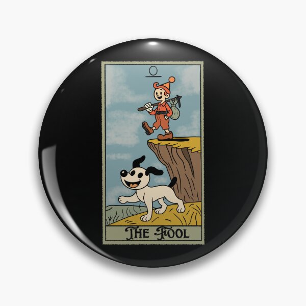 Item preview, The Fool Tarot Card designed and sold by cursedcartoons.