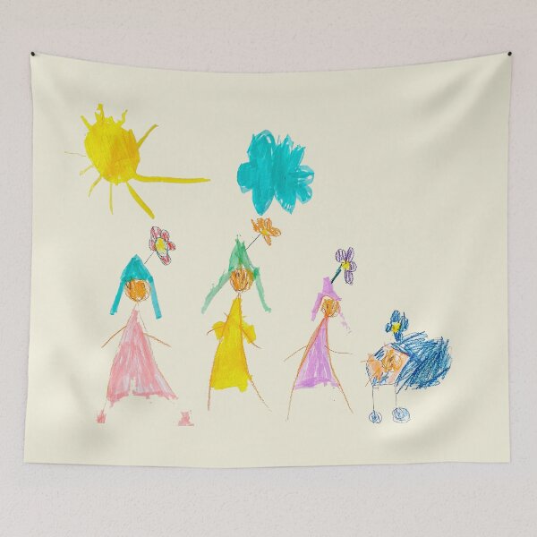 Item preview, Family Love Art - Sunshine and Happy Childhood Memories designed and sold by OlenaShynkarenk.