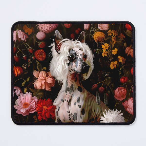 Item preview, The Chinese Crested Dog designed and sold by The Garden Menagerie.