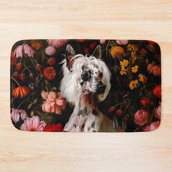 Item preview, The Chinese Crested Dog designed and sold by The Garden Menagerie.
