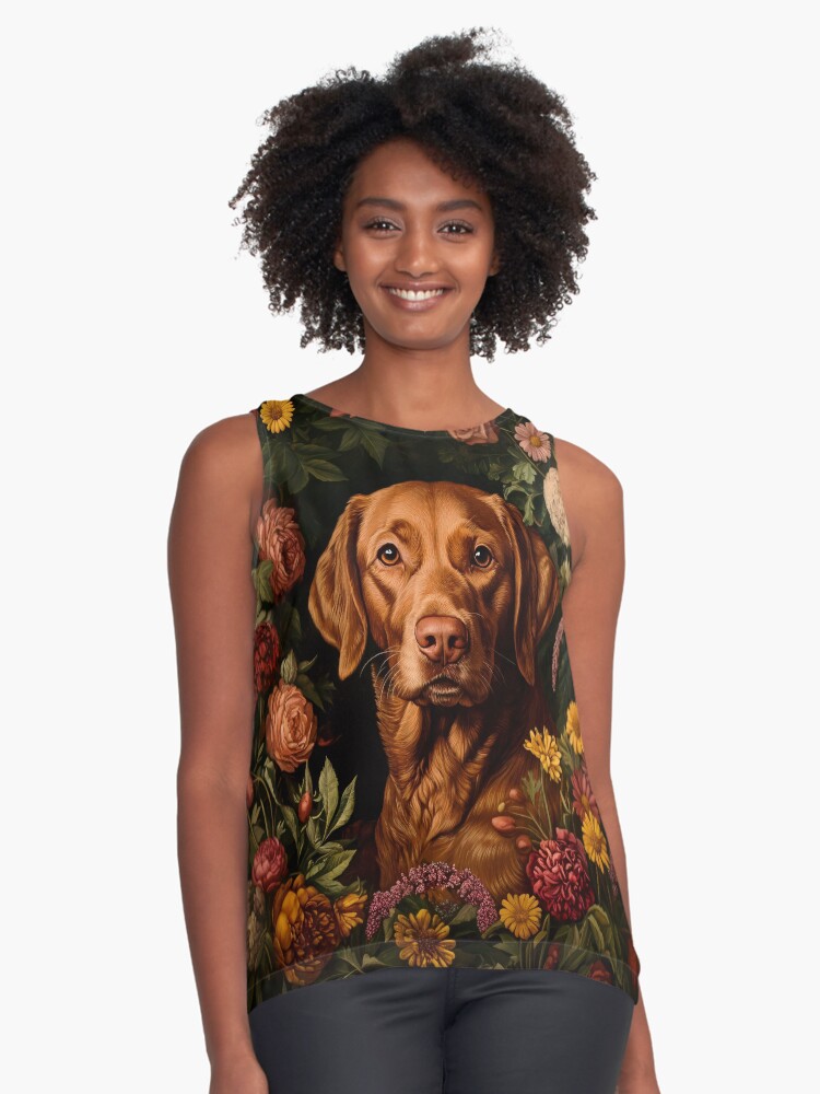 Item preview, Sleeveless Top designed and sold by Gardenmenagerie.