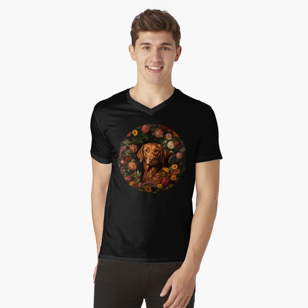 Item preview, V-Neck T-Shirt designed and sold by Gardenmenagerie.