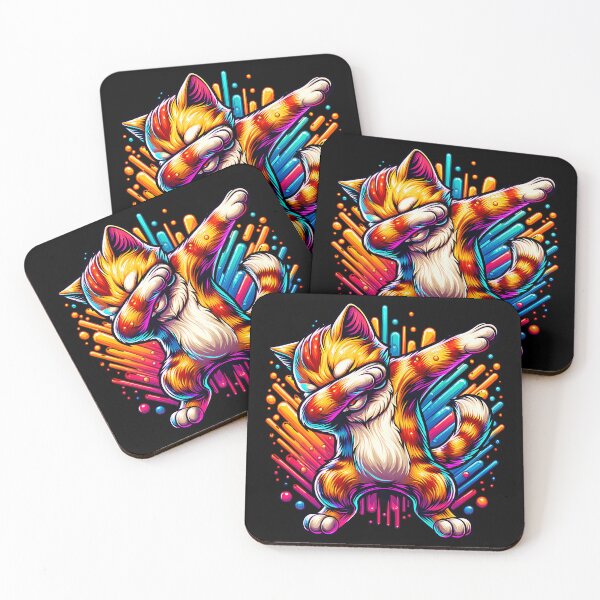 Item preview, dabbing cat designed and sold by Ultimate-Rabbit.