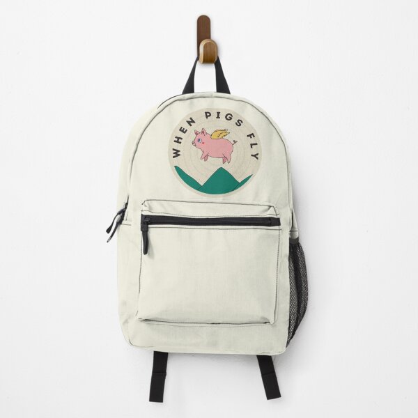 Item preview, Flying Pig Funny Design | When Pigs Fly Art designed and sold by GALUMARKET.