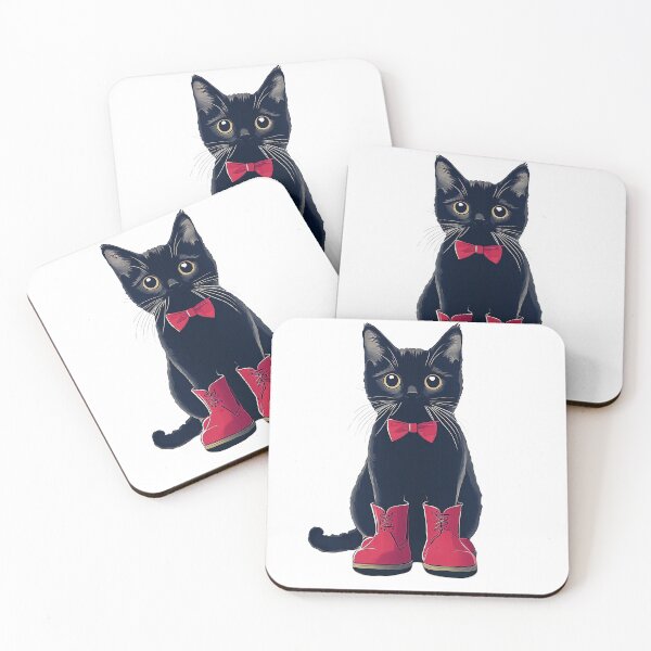 Item preview, Puss In Boots No 2. Cat design. designed and sold by Shoot-The-Moon.