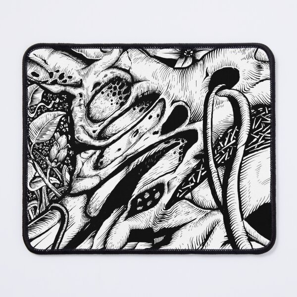 Item preview, Black and white floral  designed and sold by gibimag.