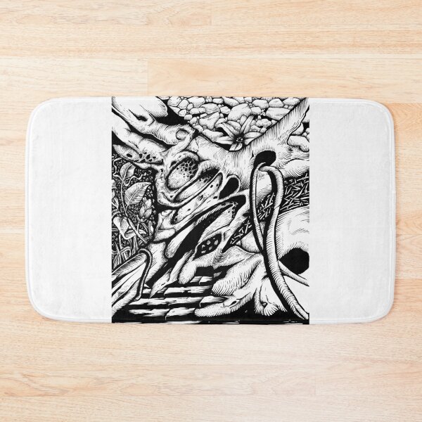 Item preview, Black and white floral  designed and sold by gibimag.