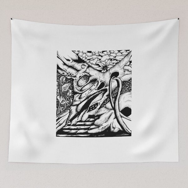 Item preview, Black and white floral  designed and sold by gibimag.