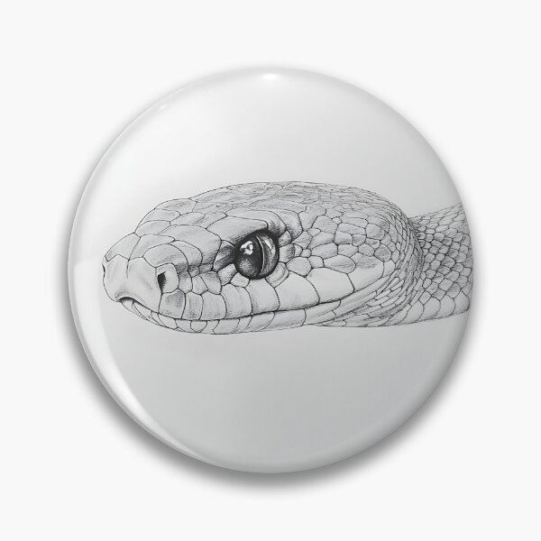 Item preview, Realistic Snake drawing designed and sold by Pencil-Art.