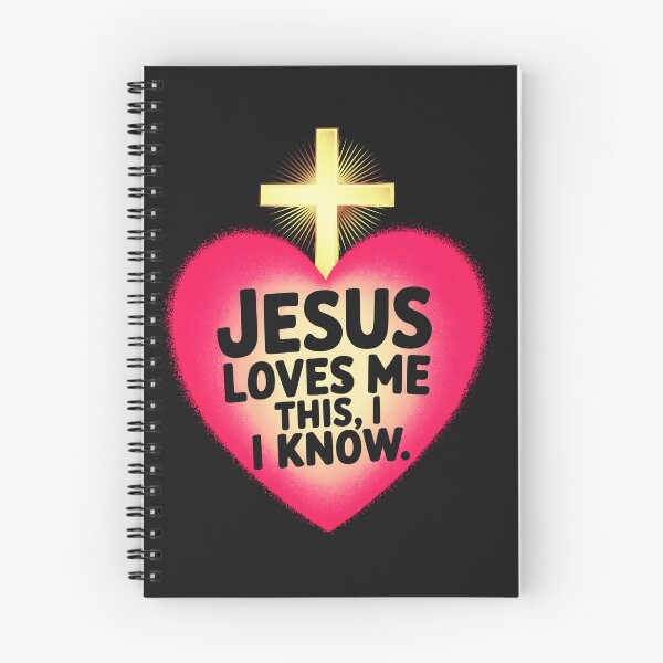 Item preview, Jesus Loves Me This, I Know: Celebrating Faith and Eternal Love designed and sold by elynne9.