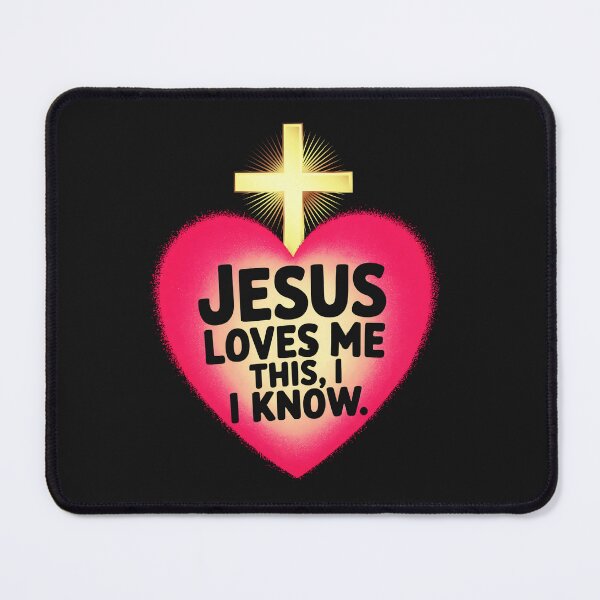 Item preview, Jesus Loves Me This, I Know: Celebrating Faith and Eternal Love designed and sold by elynne9.