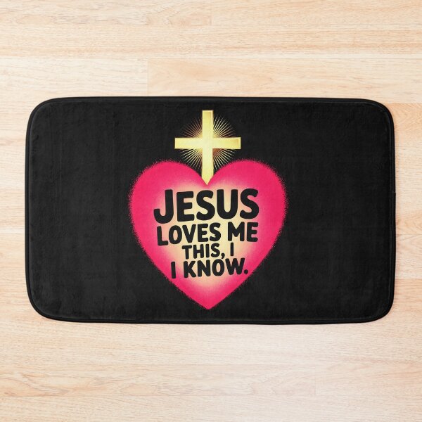 Item preview, Jesus Loves Me This, I Know: Celebrating Faith and Eternal Love designed and sold by elynne9.