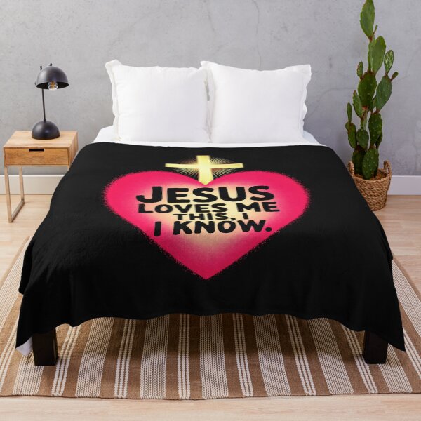 Item preview, Jesus Loves Me This, I Know: Celebrating Faith and Eternal Love designed and sold by elynne9.