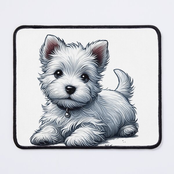 Item preview, Super cute west highland terrier puppy designed and sold by nicnacc.