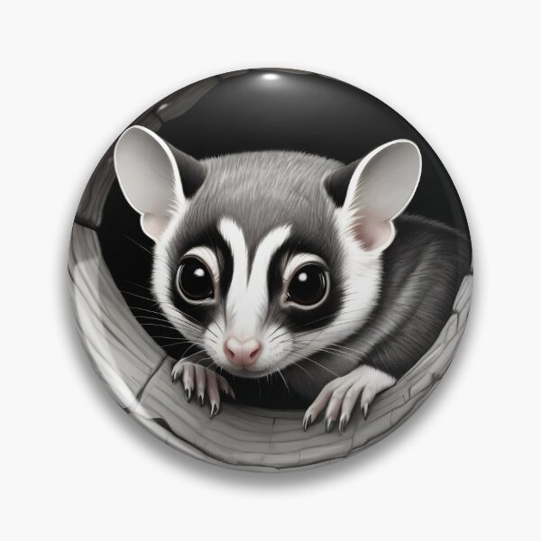 Item preview, Realistic Sugar Glider Pencil Drawing designed and sold by Pencil-Art.