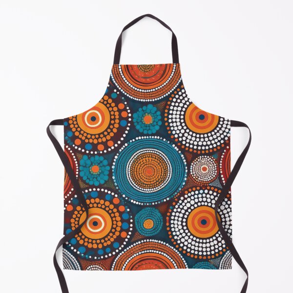 Item preview, An abstract pattern design inspired by Aboriginal dot painting, using colorful dot clusters. designed and sold by HEMRO.